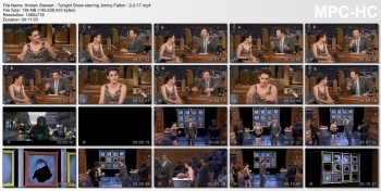 Kristen Stewart - Tonight Show starring Jimmy Fallon - 2-2-17