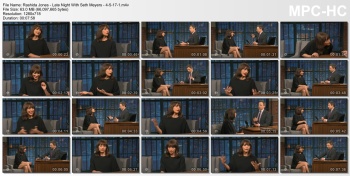 Rashida Jones - Late Night with Seth Meyers - 4-5-17