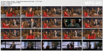 Dakota Johnson - Tonight Show starring Jimmy Fallon - 1-31-17